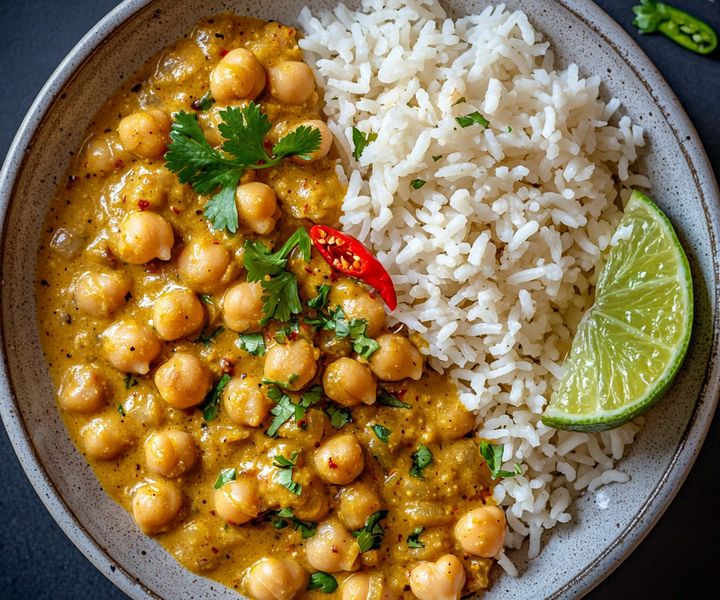 Curry z ciecierzycą